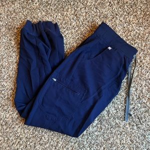 Figs - Navy Joggers - Medium Tall